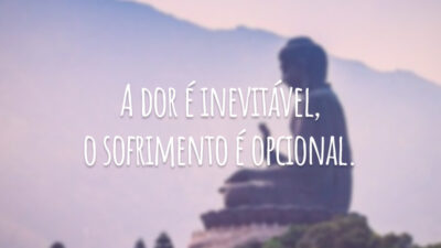 A dor é inevitável, o sofrimento é opcional.