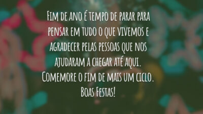 Pensar e agradecer
