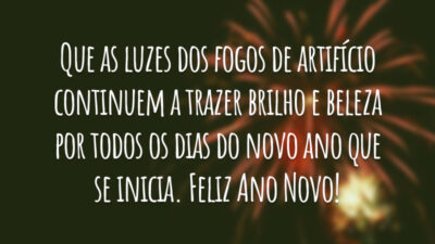 Que as luzes dos fogos de artifício continuem a trazer brilho e&hellip;
