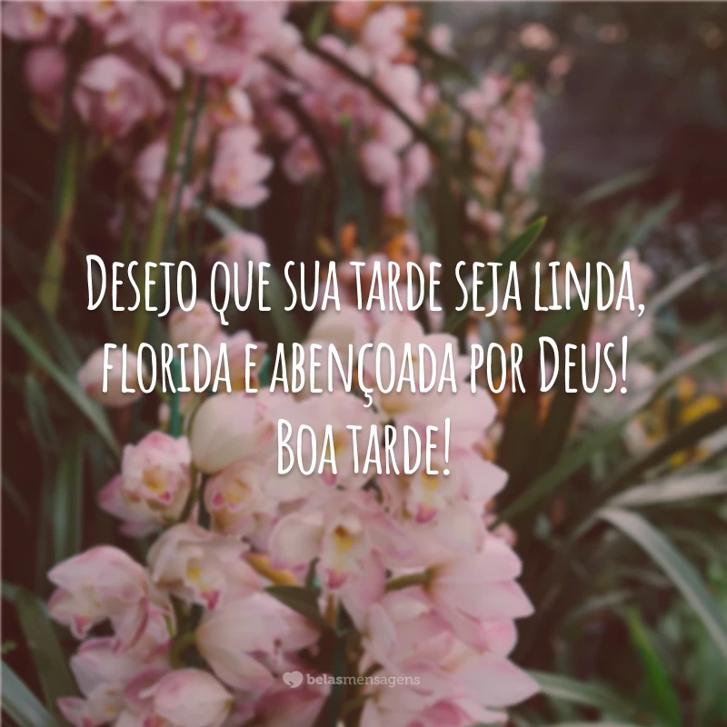 50 frases de boa tarde com flores para animar seu dia