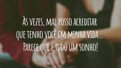 Você é um sonho