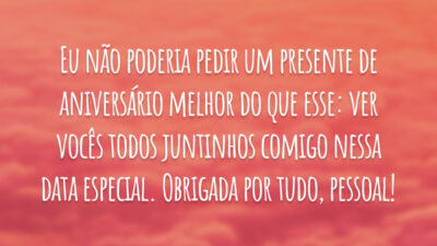 Eu não poderia pedir um presente de aniversário melhor do que esse:&hellip;