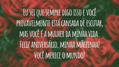 A mulher da minha vida