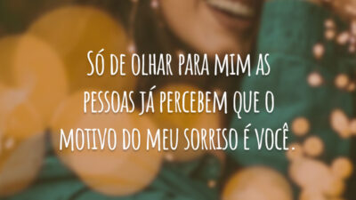 Só de olhar para mim as pessoas já percebem que o motivo&hellip;