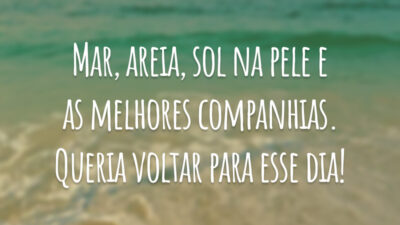 Mar, areia, sol na pele e as melhores companhias. Queria voltar para esse dia! #tbt