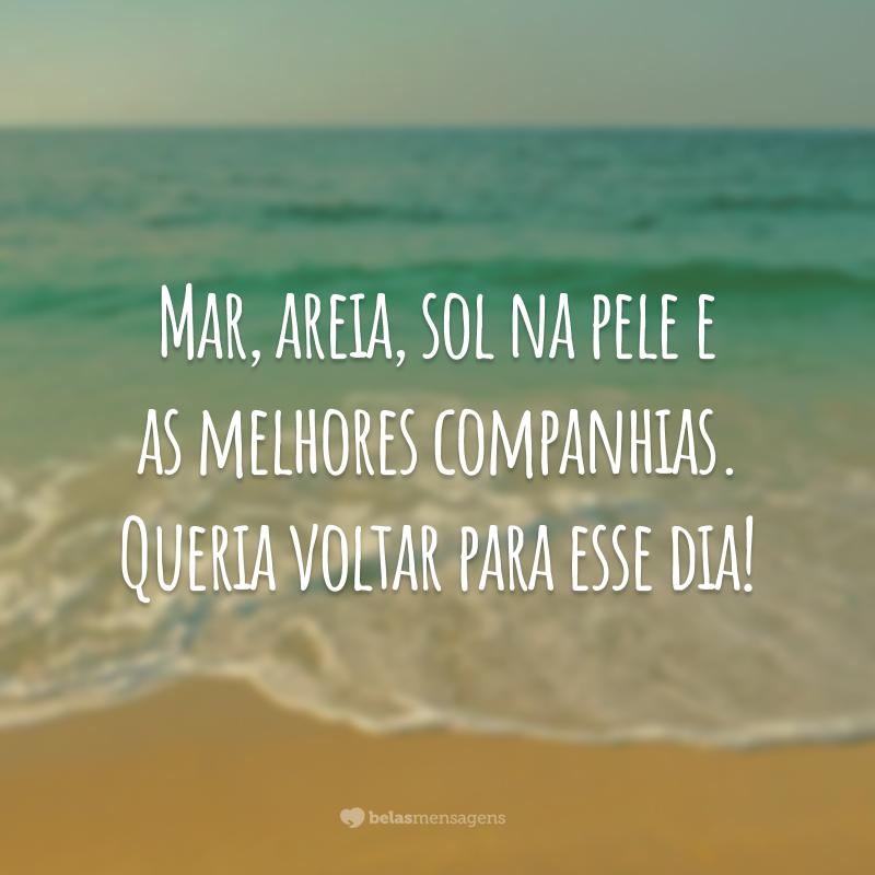 Mar, areia, sol na pele e as melhores companhias. Queria voltar para esse dia! #tbt