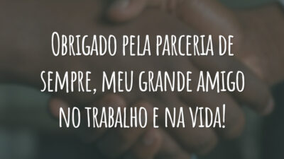 Obrigado pela parceria de sempre, meu grande amigo no trabalho e na vida!