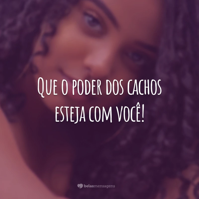 Você recebeu uma mensagem  Frases sobre cabelo, Frases para cacheadas,  Frases de cabelo