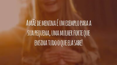 A mãe de menina é um exemplo para a sua pequena, uma mulher forte que ensina tudo o que ela sabe!
