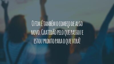 O fim é também o começo de algo novo. Gratidão pelo que passou e estou pronto para o que virá!