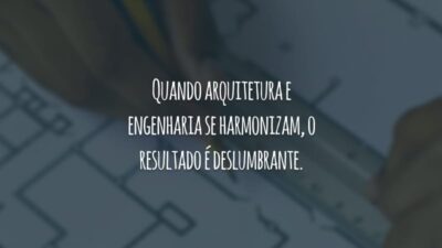 Quando arquitetura e engenharia se harmonizam, o resultado é deslumbrante.