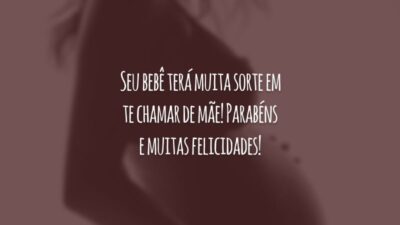 Seu bebê terá muita sorte em te chamar de mãe! Parabéns e muitas felicidades!