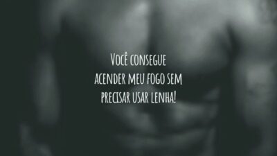 Você consegue acender meu fogo sem precisar usar lenha!