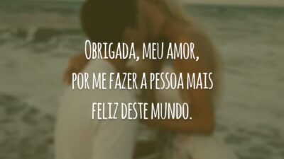 Obrigada, meu amor, por me fazer a pessoa mais feliz deste mundo.
