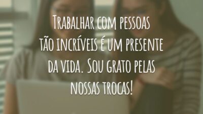 Trabalhar com pessoas tão incríveis é um presente da vida. Sou grato pelas nossas trocas!