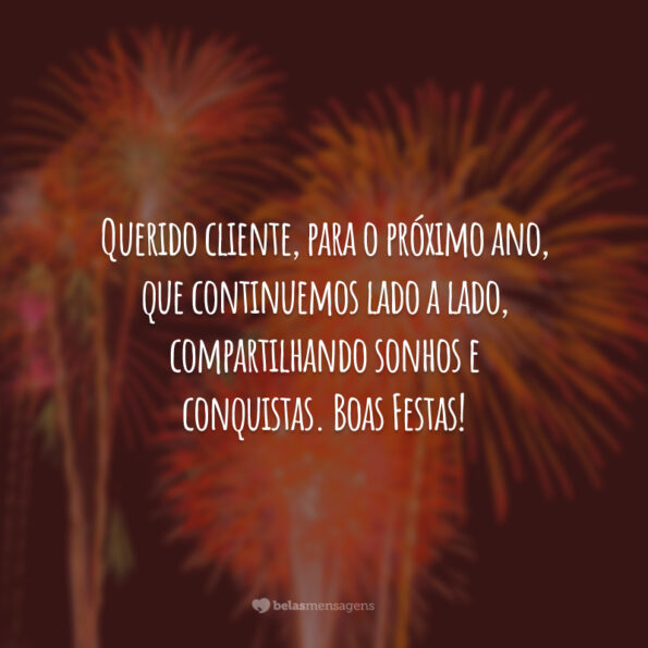 40 mensagens de final de ano para clientes que agradecem a parceria