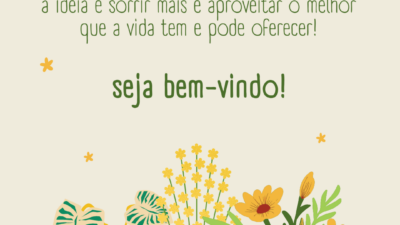 Nas minhas resoluções para abril, a ideia é sorrir mais e aproveitar o melhor que a vida tem e pode oferecer! Seja bem-vindo.