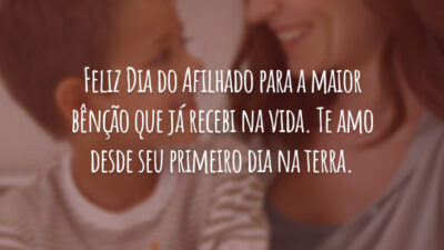 Feliz Dia do Afilhado para a maior bênção que já recebi na vida. Te amo desde seu primeiro dia na terra.