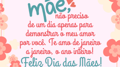 Amo você de janeiro a janeiro