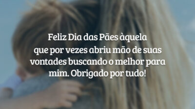 Feliz Dia das Pães àquela que por vezes abriu mão de suas vontades buscando o melhor para mim. Obrigado por tudo!