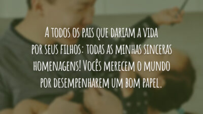 Sinceras homenagens