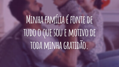 Minha família é fonte de tudo o que sou e motivo de toda minha gratidão.