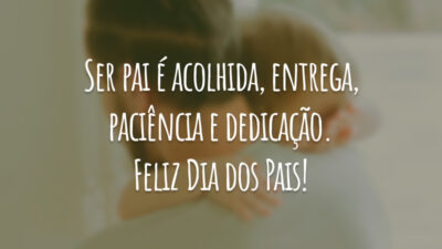 Ser pai é