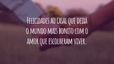Felicidades ao casal que deixa o mundo mais bonito com o amor que escolheram viver.