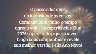 O passar dos anos dá intensidade às coisas. Como um bom vinho,&hellip;