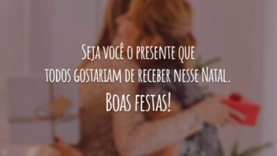 Seja você o presente que todos gostariam de receber nesse Natal. Boas&hellip;