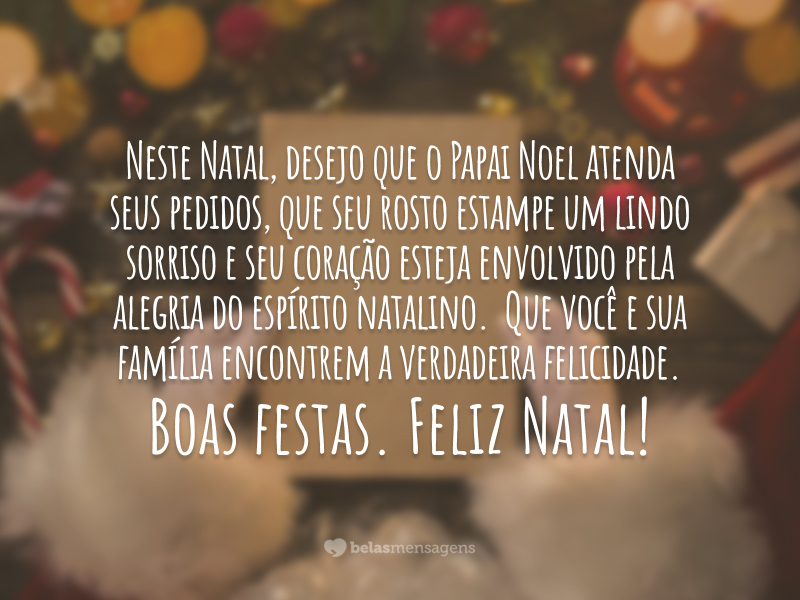 Ah, a alegria própria do Natal... - Belas Mensagens Ah, a alegria própria do Natal... - Belas Mensagens