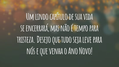 Ano Novo vai ser melhor