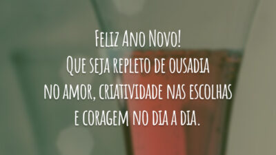 Feliz Ano Novo! Que seja repleto de ousadia no amor, criatividade nas&hellip;