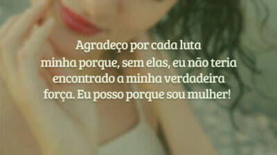 Da luta, vem sua força