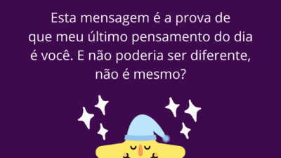 Boa noite, meu amor!