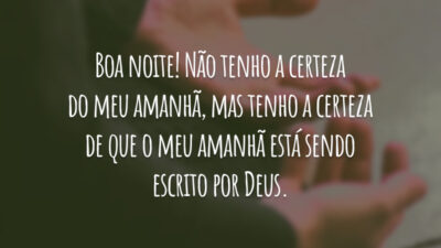 Deus proverá o amanhã