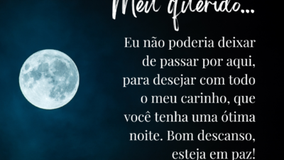 Meu querido... Eu não poderia deixar de passar por aqui, para desejar&hellip;