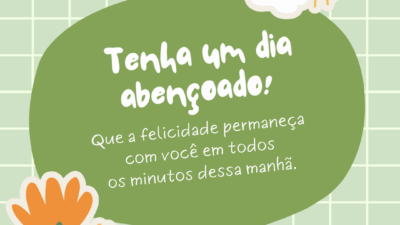 Tenha um dia abençoado! Que a felicidade permaneça com você em todos&hellip;