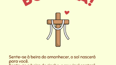 Bom dia! Sente-se à beira do amanhecer, o sol nascerá para você.&hellip;
