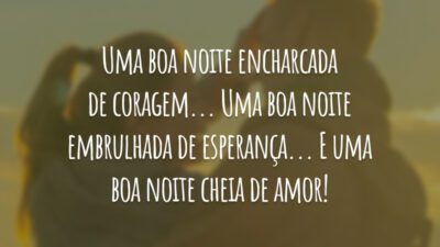 Uma boa noite repleta