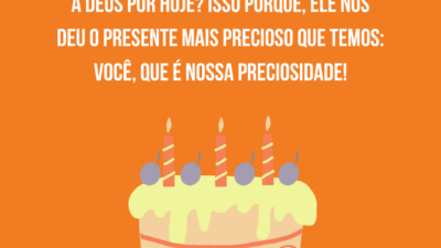Parabéns para a nossa preciosidade