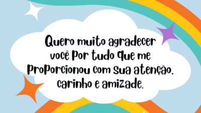 Gratidão ao amigo querido