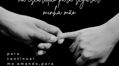 Quero que esteja comigo