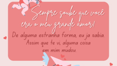 Você é o meu grande amor