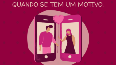 A distância não é nada quando se tem um motivo.