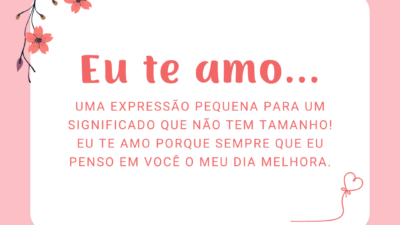 Uma expressão tão pequena…