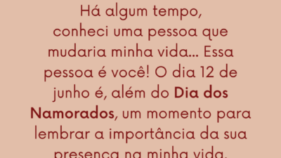Amo e admiro muito você!