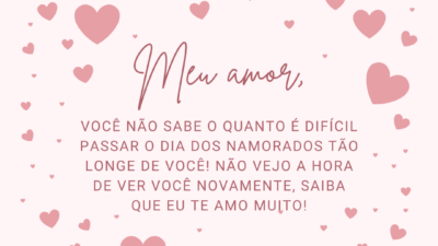 Ao namorado distante