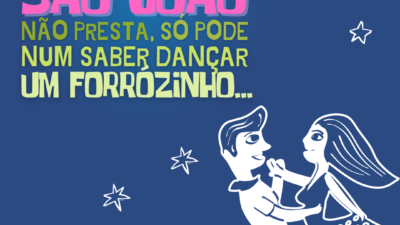 Quem diz que São João não presta, só pode num saber dançar um forrózinho...