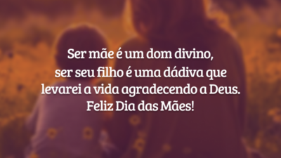 Ser mãe é um dom divino, ser seu filho é uma dádiva que levarei a vida agradecendo a Deus. Feliz Dia das Mães!